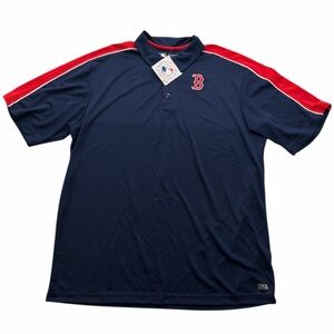 Boston Red Sox MLB TX3 Cool Polo Shirt Navy Red Men’s XL NWT